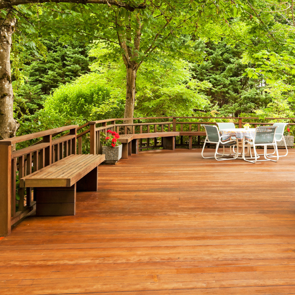 Decked Patios in Caerwys
